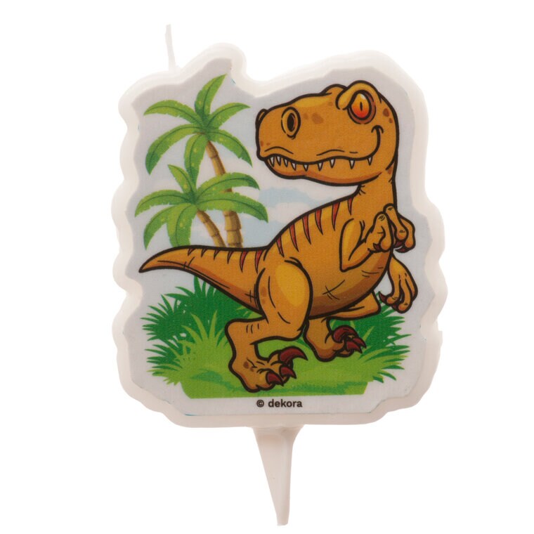 Product Image for Dinosaurus Kakkukynttilä 7,5 cm