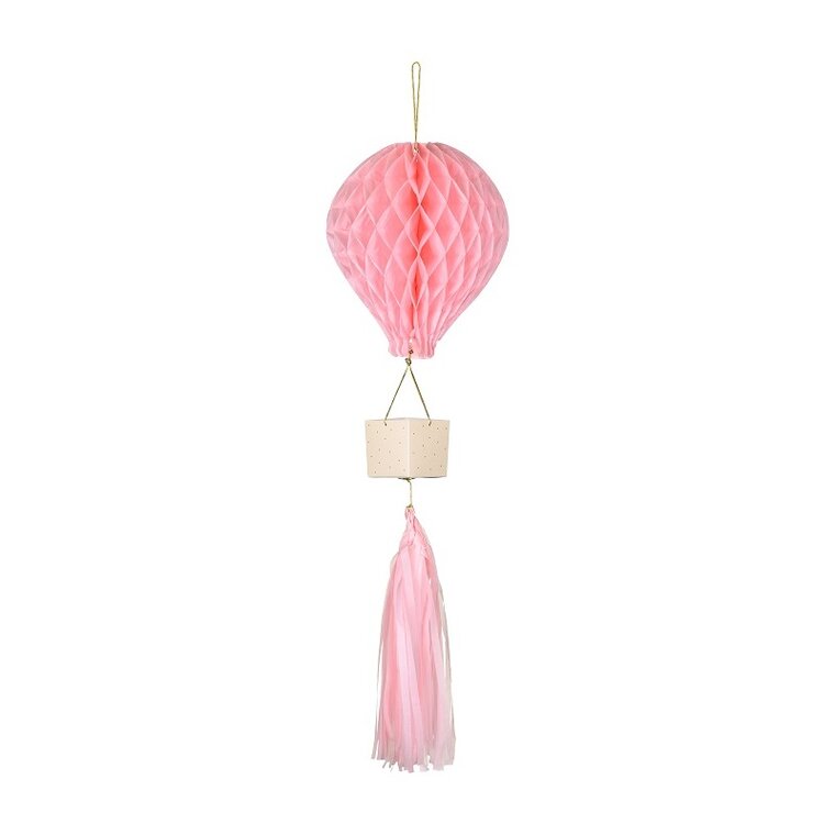 Product Image for Honeycomb - Kuumailmapallo vaaleanpunainen