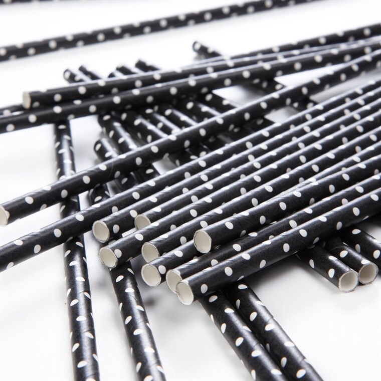 Product Image for Pillit - Musta- ja valkopilkulliset 10 kpl