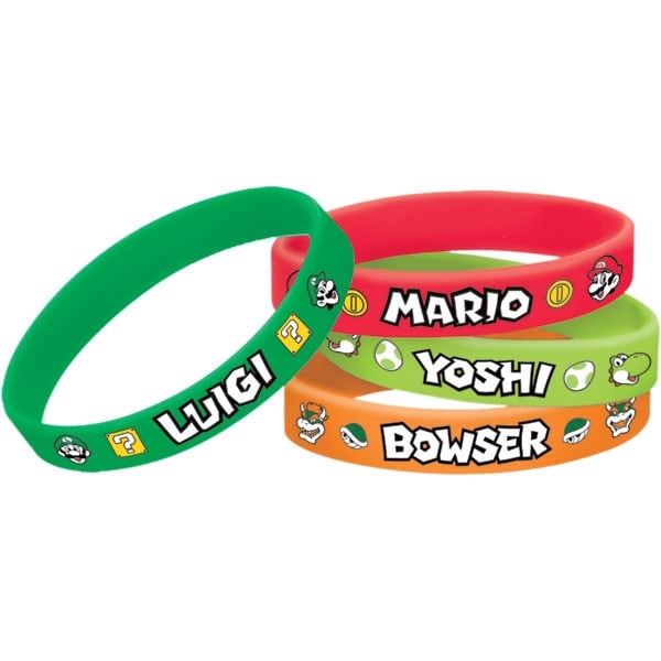 Product Image for Super Mario, Rannekkeet 6 kpl
