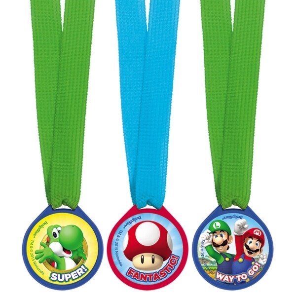 Product Image for Super Mario, Mitalit 12 kpl