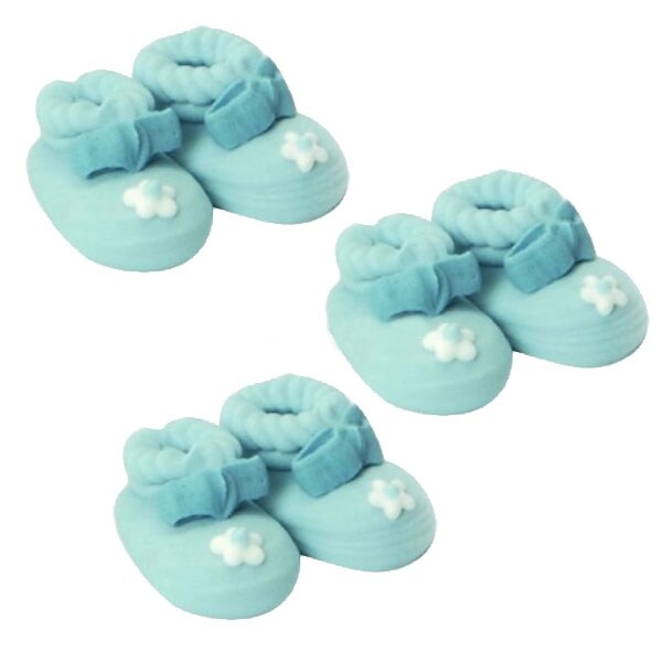 Product Image for Sokerikoristeet Siniset Kengät 6 kpl
