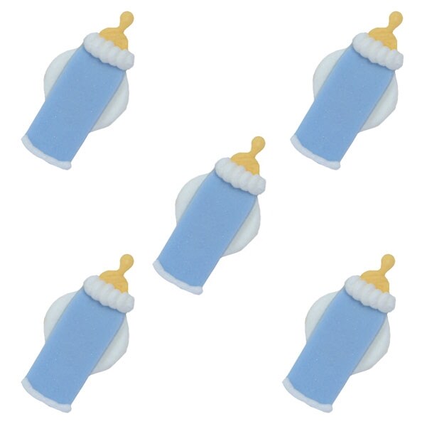 Product Image for Sokerikoristeet Vaaleansiniset Tuttipullot 5 kpl