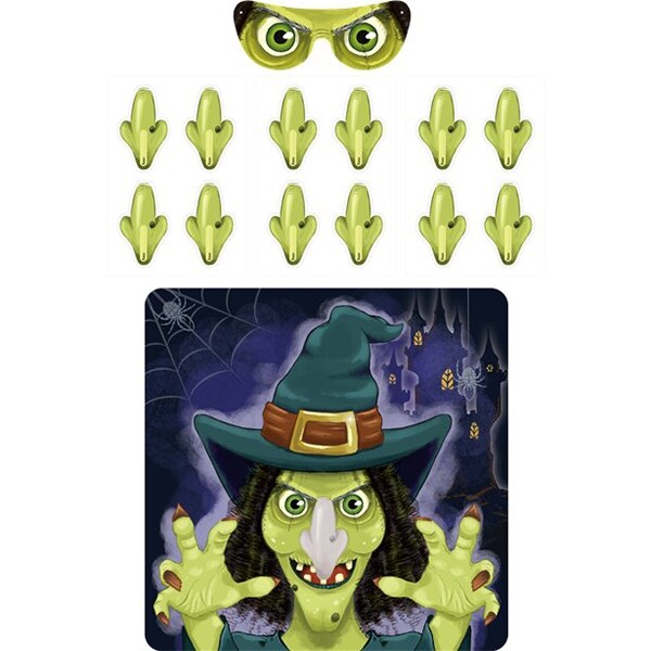 Product Image for Seurapeli, Aseta nenä noidalle, 2-12 pelaajaa