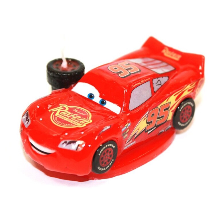 Product Image for Autot 3 - Kakkukynttilä Salama McQueen 3D