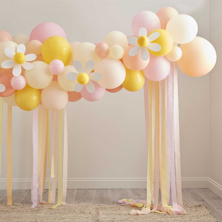 Product Image for DIY Deluxe Ilmapalloköynnös Pastellinen kukilla ja naruilla