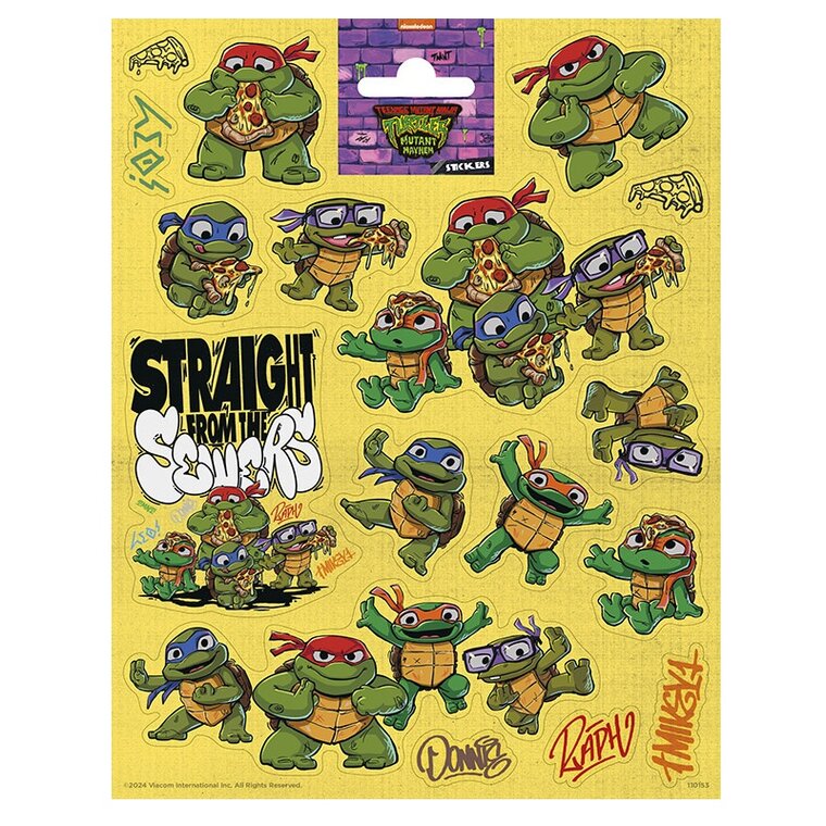 Product Image for Ninja Turtles - Tarrat 18 kpl