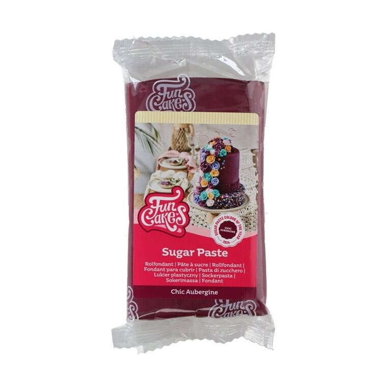 Product Image for FunCakes - Sokerimassa Chic Aubergine 250 grammaa