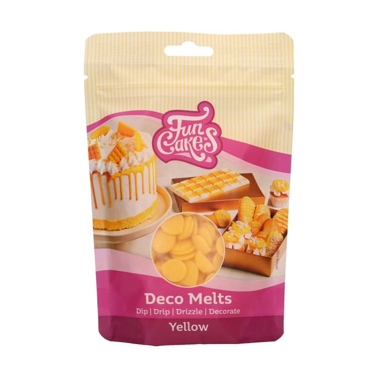 Product Image for FunCakes - Deco Melts Keltainen 250 grammaa