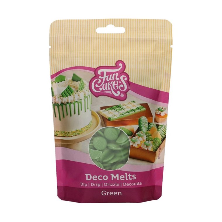 Product Image for FunCakes - Deco Melts Vihreä 250 grammaa
