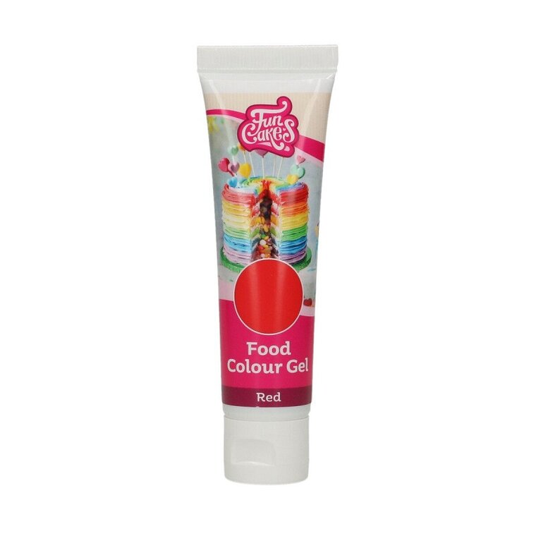Product Image for FunCakes Pastaväri Punainen 30 grammaa