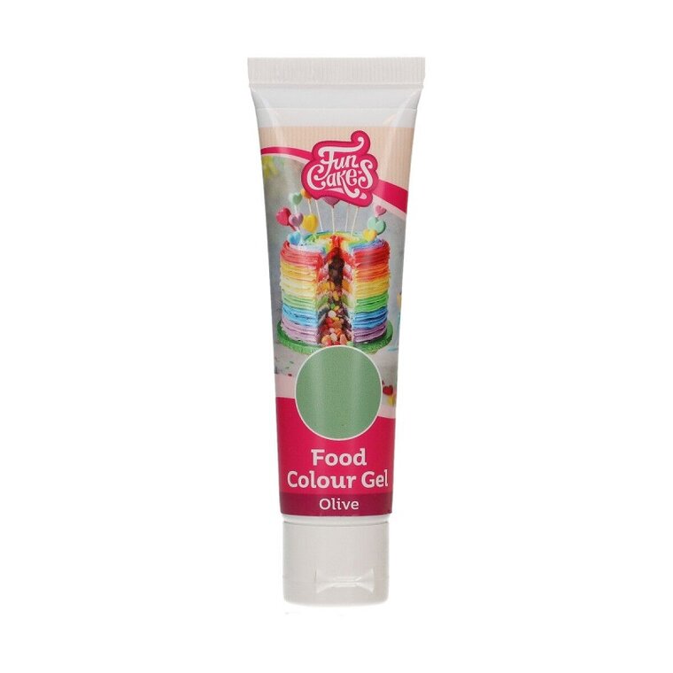 Product Image for FunCakes Pastaväri Oliivinvihreä 30 grammaa