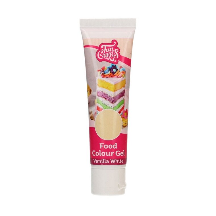 Product Image for FunCakes Pastaväri Vanilla White 30 grammaa