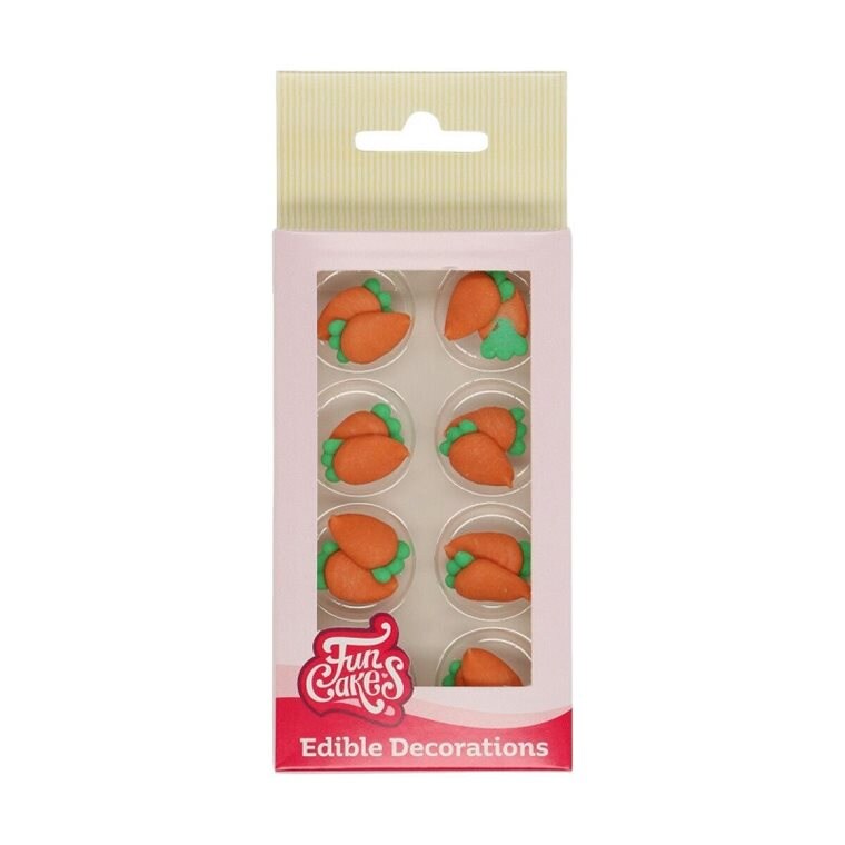 Product Image for FunCakes - Sokerikoristeet Porkkanat 16 kpl