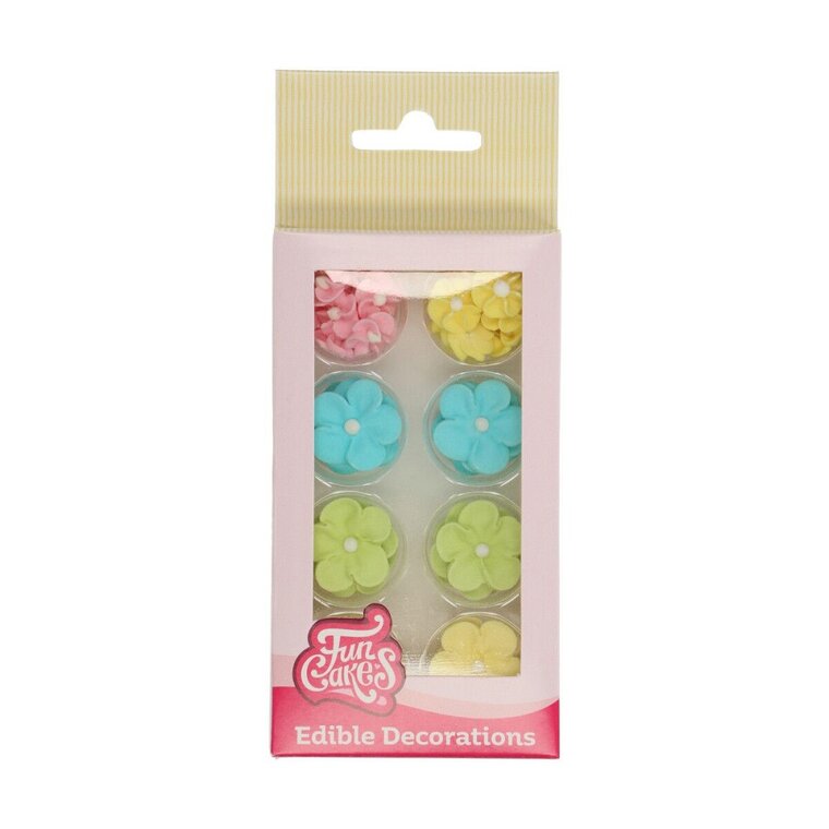 Product Image for FunCakes Sokerikoristeet Pastellikukat 32 kpl
