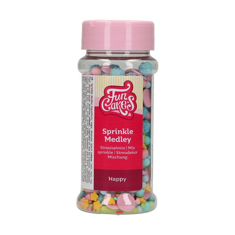 Product Image for FunCakes - Strösseli Happy 65 grammaa
