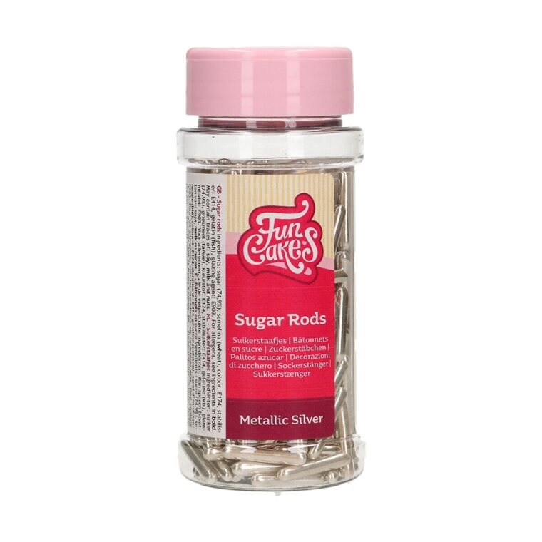Product Image for FunCakes - Strösseli Hopeiset Sauvat XL 70 grammaa