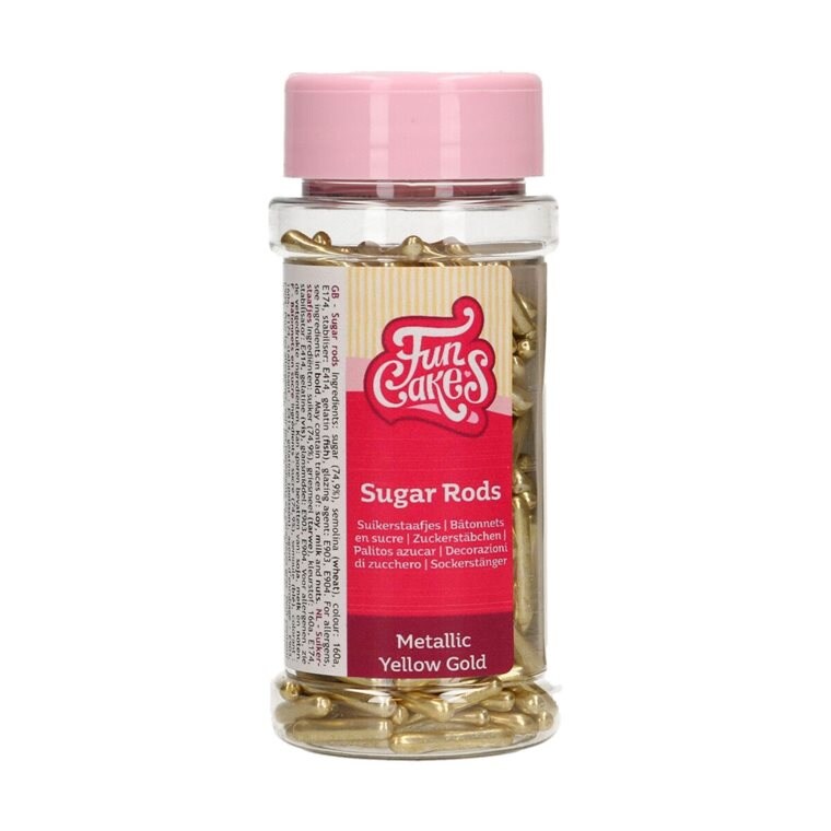 Product Image for FunCakes Strösseli Kultaiset Sauvat 70 grammaa