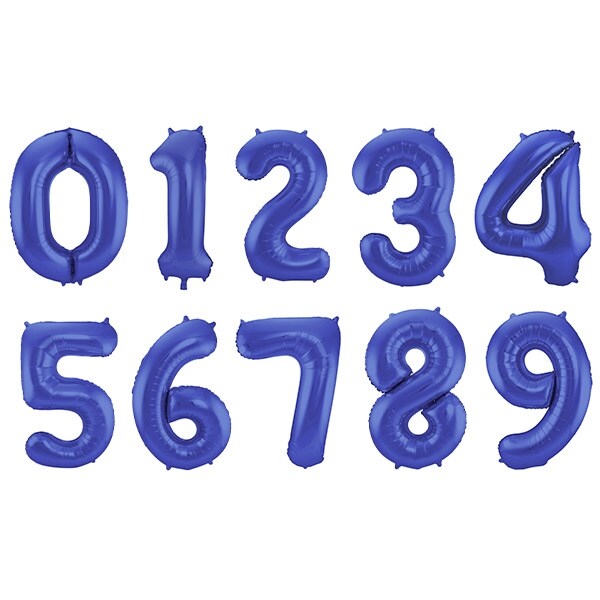 Product Image for Numeroilmapallot Matta Tummansininen 86 cm