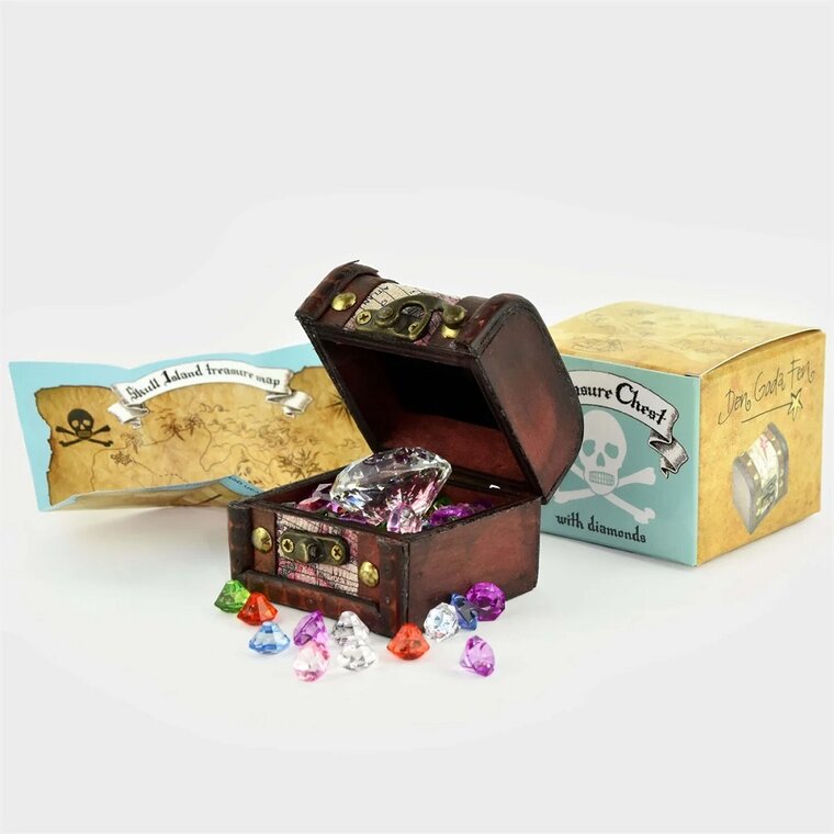 Product Image for Pieni aarrearkku kartalla ja timanteilla