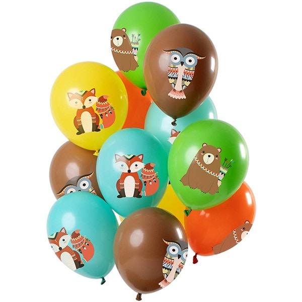 Product Image for Ilmapallokimppu, Woodland Animals 12-pakkaus