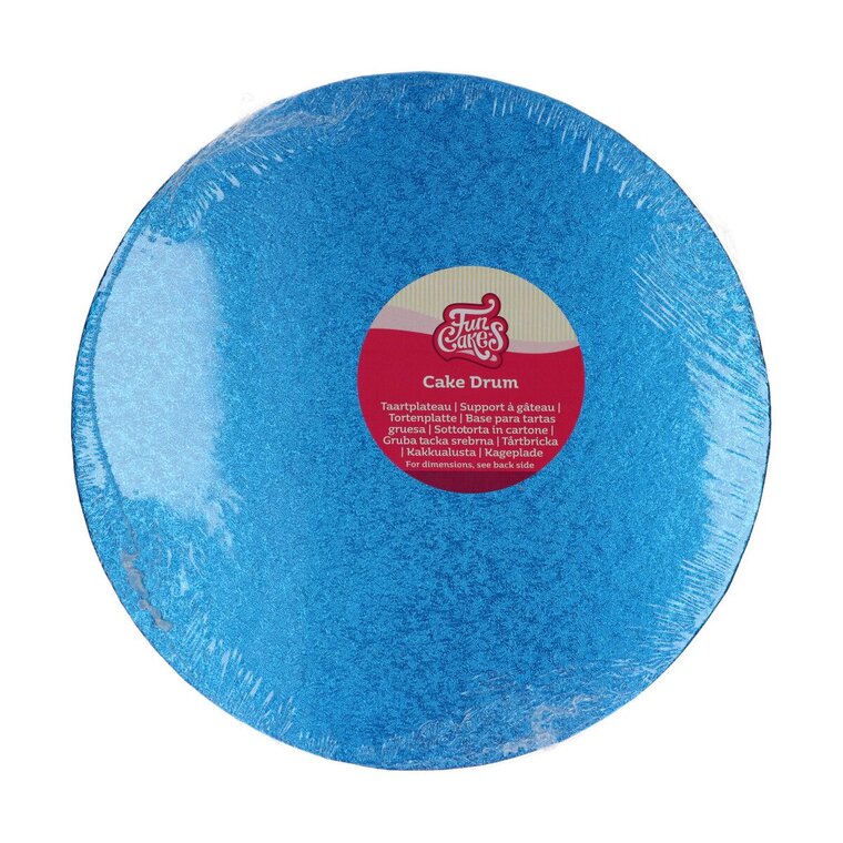 Product Image for FunCakes - Kakkualusta Pyöreä Sininen 30,5 cm