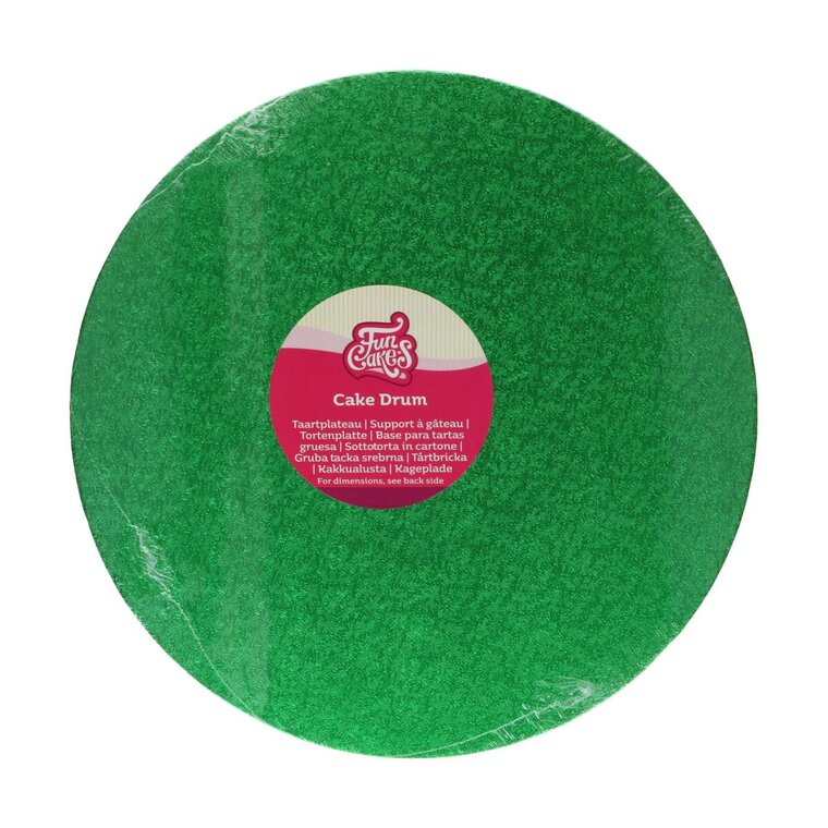 Product Image for FunCakes - Kakkualusta Pyöreä Vihreä 30,5 cm