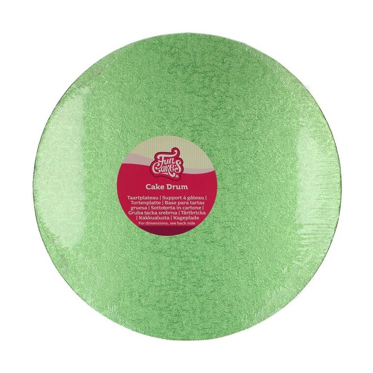Product Image for FunCakes - Kakkualusta pyöreä vaaleanvihreä 30,5 cm