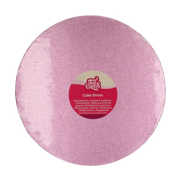 Product Image for FunCakes - Kakkualusta pyöreä Vaaleanpunainen 30,5 cm