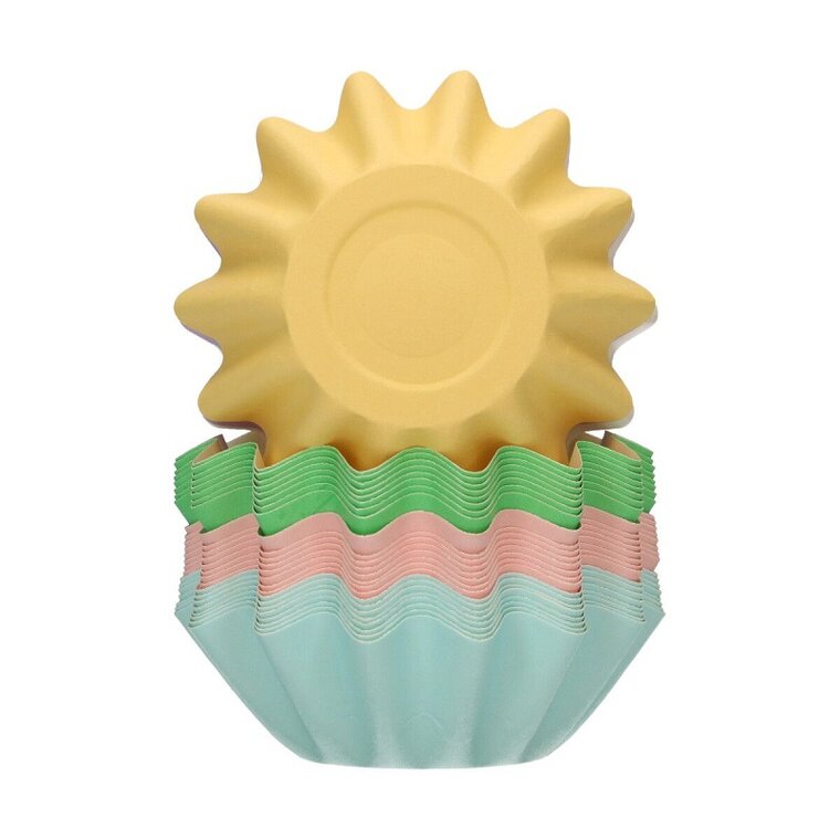 Product Image for FunCakes - Muffinssivuoat Pastellisävyt Kukkamalli 48 kpl