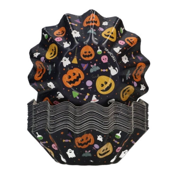 Product Image for FunCakes - Kukan muotoiset Muffinssivuoat Halloween 48 kpl