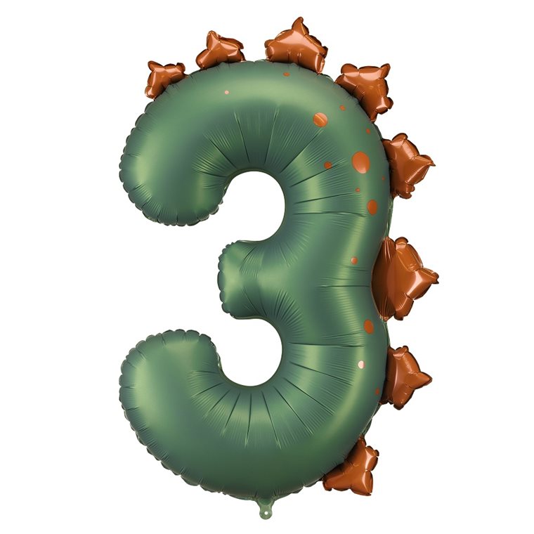 Product Image for Dinosaurus Numeroilmapallo 3 (92 cm)