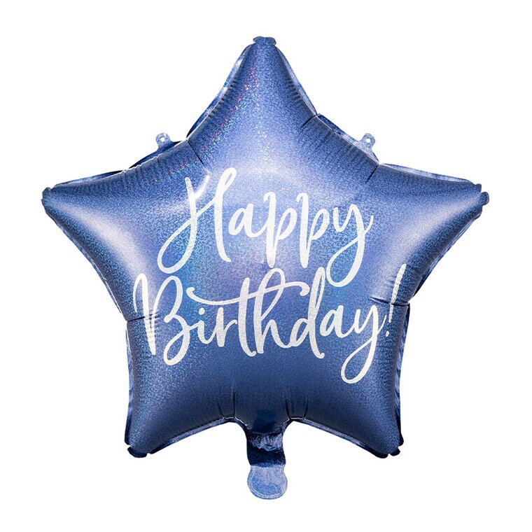 Product Image for Folioilmapallo Sininen - Happy Birthday