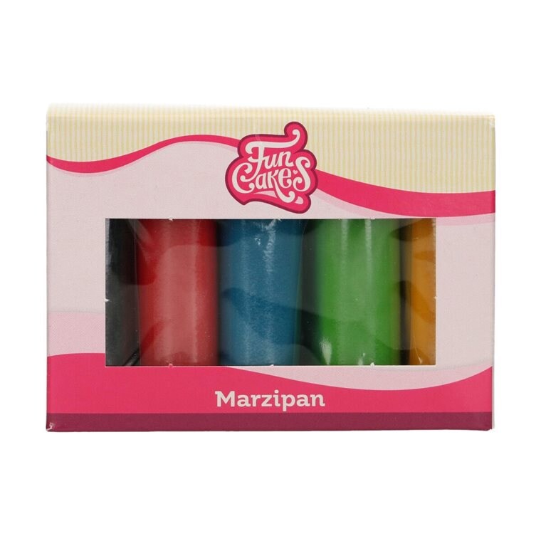 Product Image for FunCakes Marsipaani, Perusvärit 500 grammaa