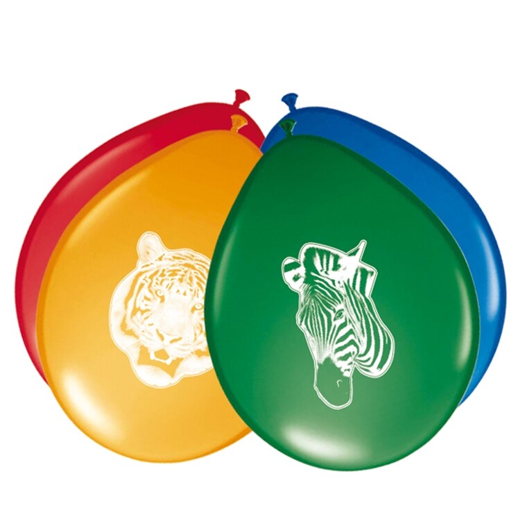 Product Image for Trooppinen Safari - Ilmapallot 8-pakkaus