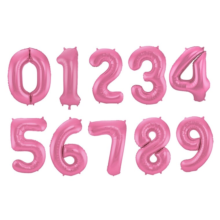 Product Image for Numeroilmapallot Matta Pastellipinkki 86 cm