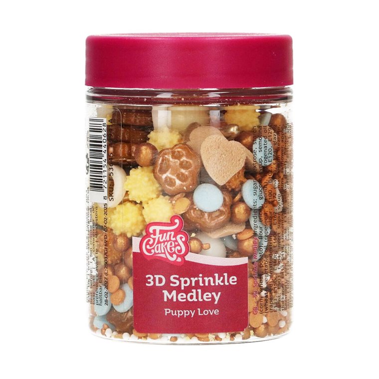 Product Image for FunCakes - Strösseli Puppy Love 70 grammaa
