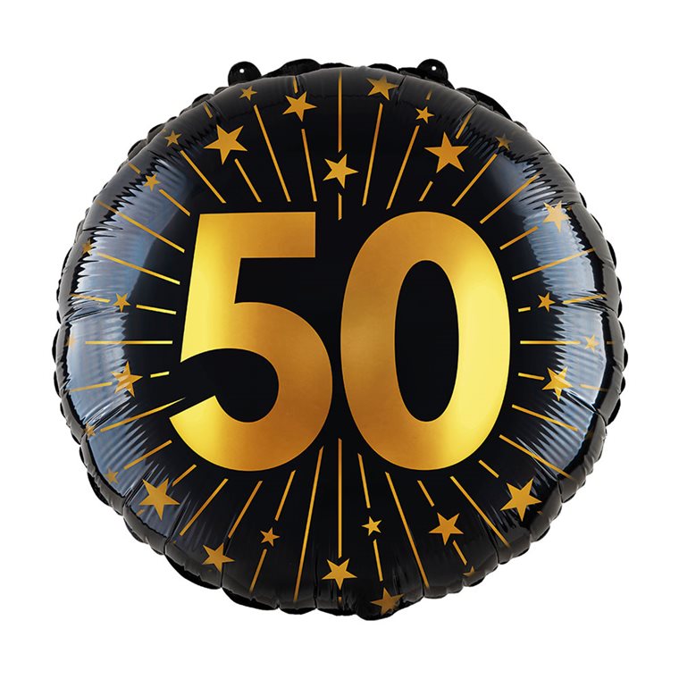 Product Image for Folioilmapallo Kulta 50 vuotta