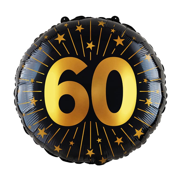 Product Image for Folioilmapallo Kulta 60 vuotta