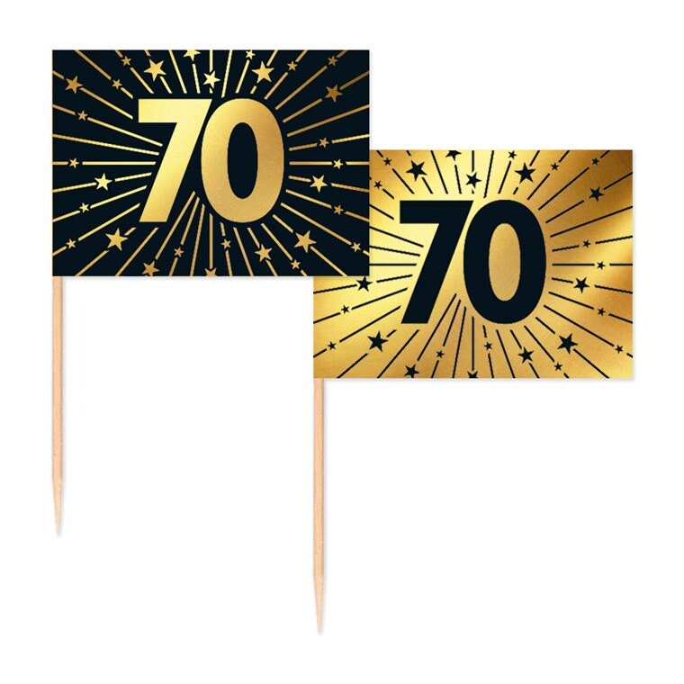 Product Image for Party Picks 70 vuotta 50 kpl