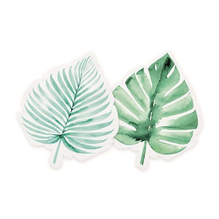 Product Image for Summer Time Lehdenmuotoiset Servetit 20 kpl