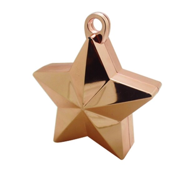 Product Image for Ilmapallon paino - tähti ruusukulta
