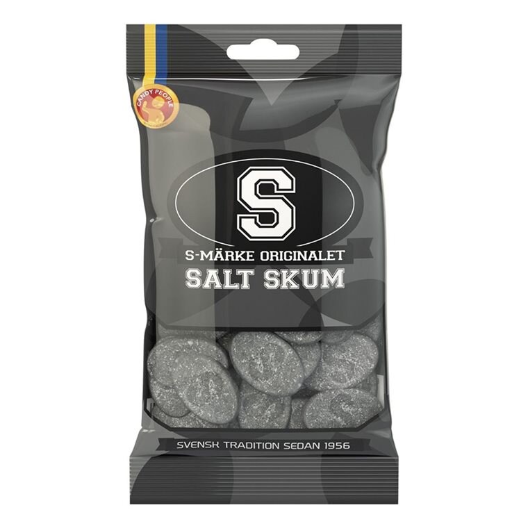 Product Image for S-merkit, Vaahto, salmiakki 70 grammaa