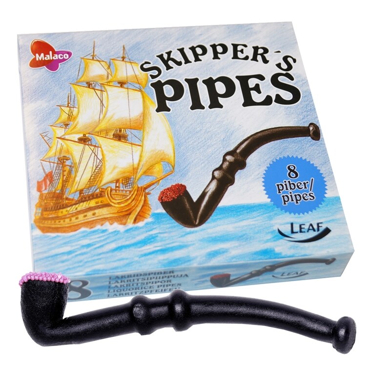 Product Image for Skippers Lakritsipiiput 136 grammaa