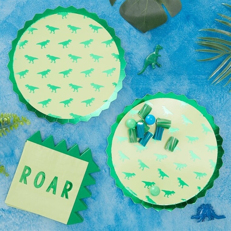 Product Image for Dinosaur Roar - Lautaset 8 kpl
