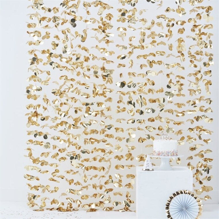 Product Image for Taustaverho kulta 180 x 200 cm