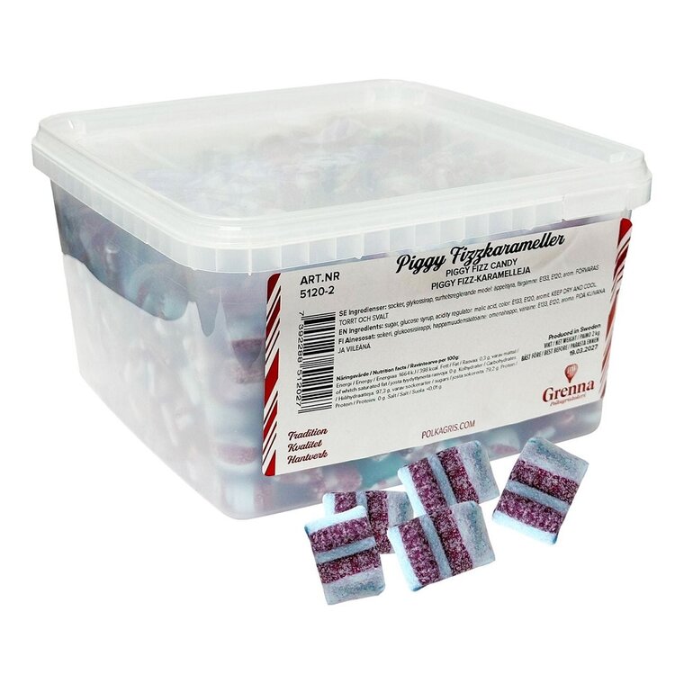 Product Image for Grenna Piggy Fizzy Suurpakkaus 2 kg