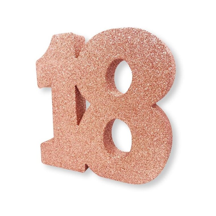 Product Image for Ruusukultakimalle pöytäkoriste 18-vuotta