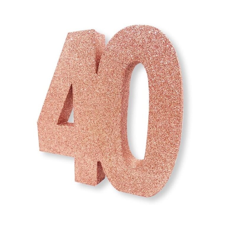 Product Image for Ruusukultakimalle pöytäkoriste 40-vuotta