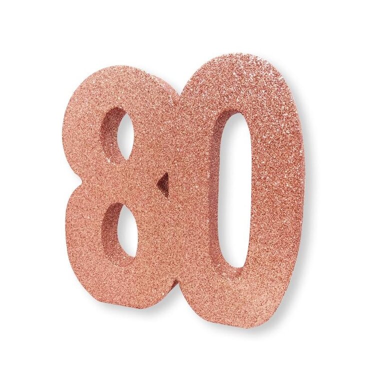 Product Image for Ruusukultakimalle pöytäkoriste 80-vuotta